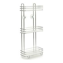 Badrumshyllor Berilo Transparent Silvrig
