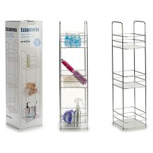 Badrumshyllor Transparent Metall Plast