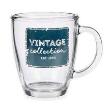 Mugg Vintage Transparent Glas 320 ml
