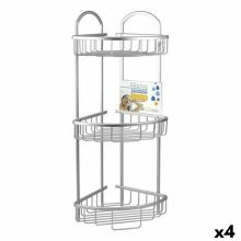 Vinkelhylla Confortime Alluma 23 x 23 x 67,5 cm (4 antal)