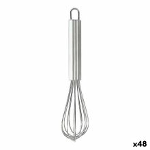 Blandning med hållare Rostfritt stål Silvrig 20 cm 1,5 mm (48 antal)