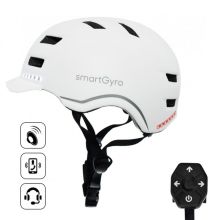Hjälm för elscooter Smartgyro SMART PRO Vit