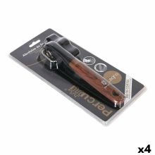 Konservöppnare Percutti Legno Brun Svart 17 x 13 x 5 cm (4 antal)