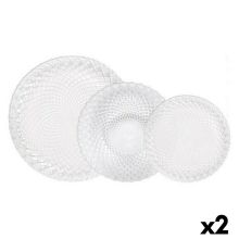 Matservis La Mediterránea Diamond 18 Delar (2 antal)