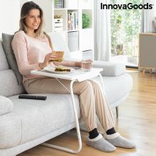 Fällbart sidobord med flera lägen Foldy Table InnovaGoods