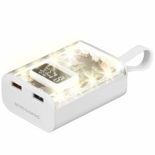 Powerbank Mars Gaming MPK10KW Vit 10000 mAh