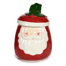Prydnadsfigur Tomte 14 x 19,5 x 14 cm Keramik Röd