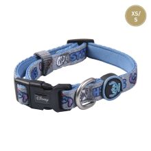 Hundhalsband Stitch Mörkblå XS/S