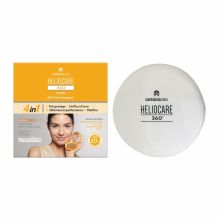 Solskydd med färg Heliocare 360 Compact Oil-Free Brons SPF 50+ 10 g
