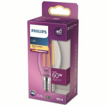 LED-lampa Ljus Philips Equivalent E14 60 W