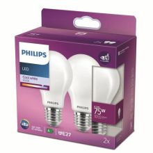 LED-lampa Philips Bombilla 75 W (2 antal)