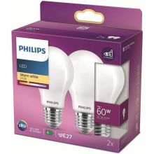 LED-lampa Philips Bombilla 60 W E27 (2 antal)