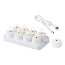 LED Ljus Lumineo 486715 Laddningsbar Insida (8 antal)