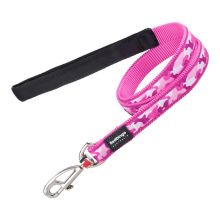 DoHundkoppel Red Dingo Kamouflage Fuchsia (2 x 120 cm)