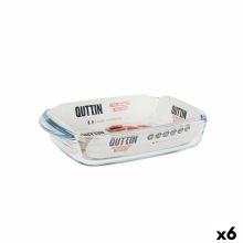 Ugnsform Quttin Glas Rektangulär 950 ml 22,8 x 14,9 x 4,5 cm (6 antal)