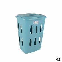Tvättkorg Tontarelli Laundry Blå 41 x 33,2 x 54,5 cm (12 antal)