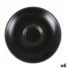 Tallrik Viejo Valle Zenci Svart Kaffe/ Café 16 cm (6 antal)
