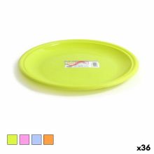 Platt skål Dem Bahia Plast Ø 25 x 25 x 2 cm (36 antal)