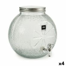 Dryckdispenser La Mediterránea Kran Glas 5 L (4 antal)