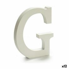 Brev G Trä Vit (1,8 x 21 x 17 cm) (12 antal)
