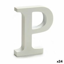 Brev P Trä Vit (2 x 16 x 14,5 cm) (24 antal)