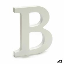 Brev B Trä Vit (1,8 x 21 x 17 cm) (12 antal)
