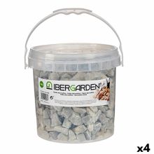 Dekorativa stenar Ibergarden 3KG-GRIS CLARO Ljusgrå 3 Kg (4 antal)