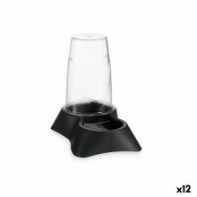 Matskål för husdjur Transparent Antracitgrå polypropen 650 ml 12,5 x 18 x 19 cm