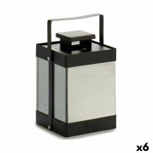 LED-lykta Svart Speglar 12,5 x 18,5 x 12,5 cm (6 antal)