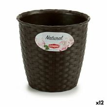 Kruka Stefanplast Plast 14 x 13 x 14 cm (12 antal)