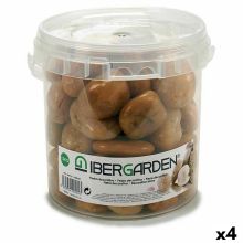 Dekorativa stenar Ibergarden 3BRG Brun Stor 3 Kg (4 antal)