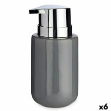 Tvåldispenser Grå Silvrig Metall Keramik 350 ml (6 antal)