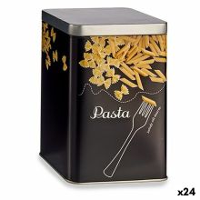 Burk Pasta Svart Metall 1 L (24 antal)