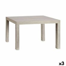 Sidobord Grå Trä 50 x 45 x 79 cm (3 antal)