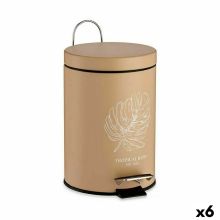 Pedalhink Tropical Bath Vit Beige Stål Plast 3 L (6 antal)