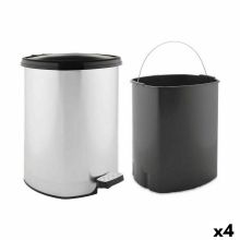 Pedalhink Silvrig Plast 20 L (4 antal)