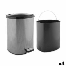 Pedalhink Mörkgrå Plast 20 L (4 antal)
