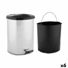 Pedalhink Silvrig Plast 11 L (6 antal)