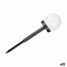 Markör Labda Solcellsladdning Vit Svart Plast 10 x 34,5 x 10 cm (12 antal)