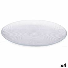 Tallriksset Generation Ø 27 cm Transparent Glas (4 antal)