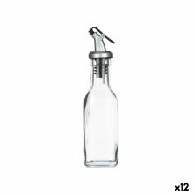 Oljeflaska Transparent Glas Stål 180 ml (12 antal)