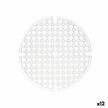 Halkfri matta Transparent Plast 29 x 0,1 x 29 cm Diskho (12 antal)