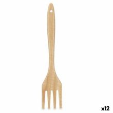 Spatel Gaffel Trä 7 x 35 x 2 cm (12 antal)