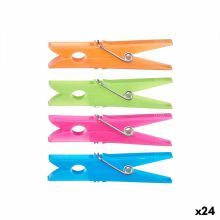 Klädnypor Multicolour Plast 24 Delar Set (24 antal)