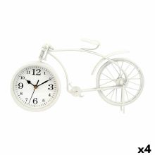 Asztali óra Cykel Vit Metall 38 x 20 x 4 cm (4 antal)
