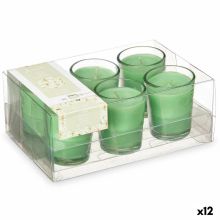 Set med Doftljus Acorde 48-H-AR Jasmin Glas (12 antal)