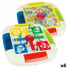 Parchís och Oca Board Colorbaby 26 x 5 x 26 cm (6 antal)