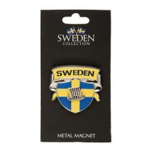 Magnet Souvenir Sköld Vikingskepp