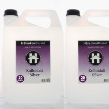 Kolloidalt Silver 5L 20ppm 2-pack