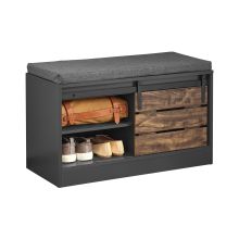 Skobänk med dyna, Bänk med skoförvaring under sitsen FSR120-HG
